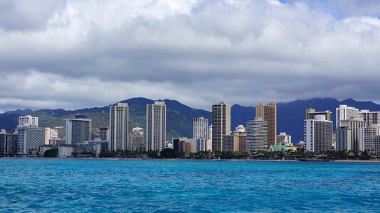 Ocean scenic downtown