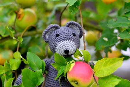 Hand labor stuffed animal tree