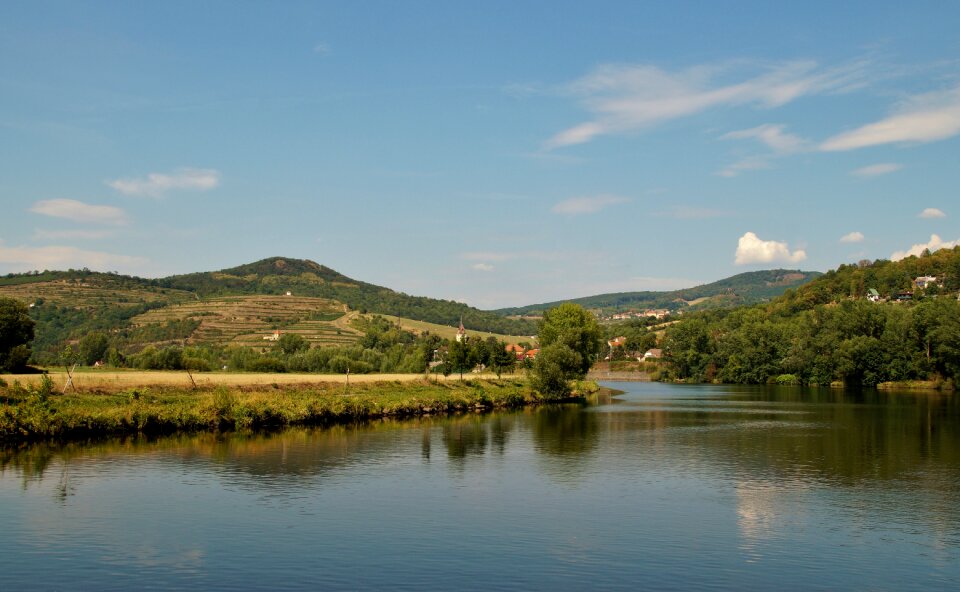 River elbe landscape
