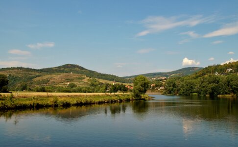River elbe landscape