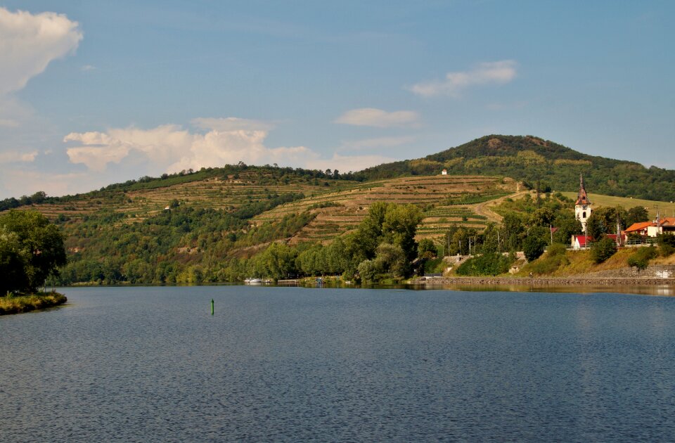 River elbe landscape