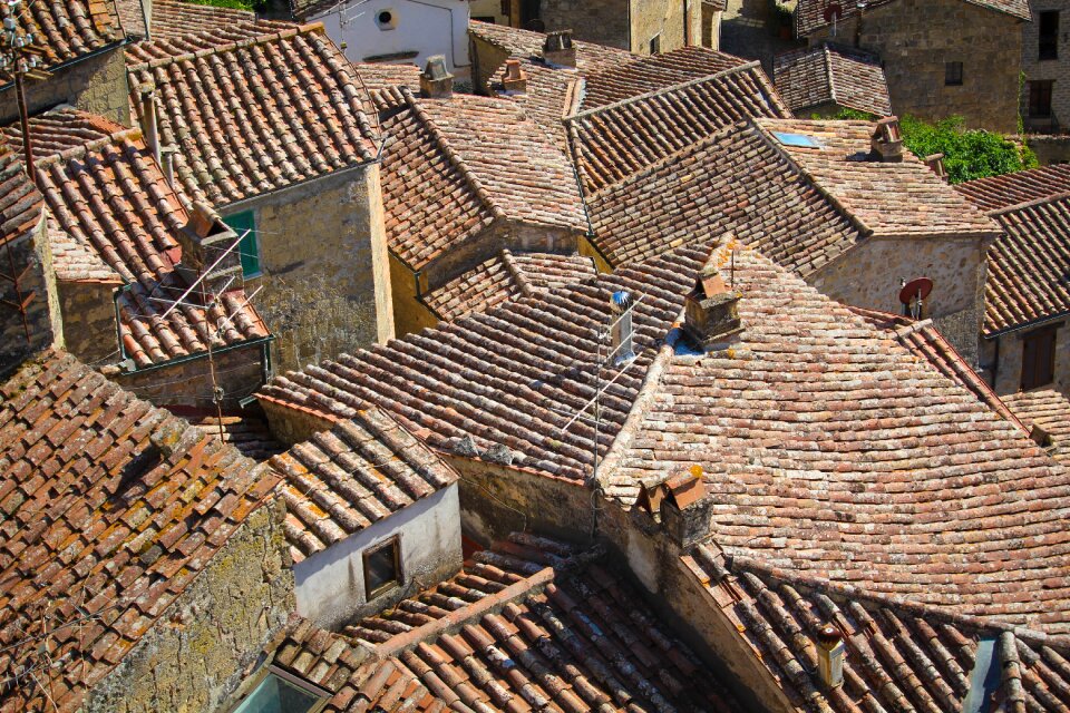 Rural village tuscany