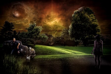 Friendship human composing
