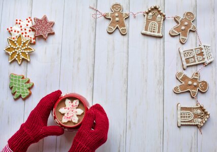 Winter christmas cozy photo