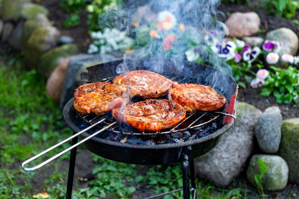Holidays sausage coal