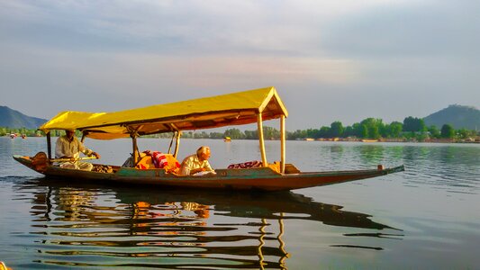 Landscape kashmir shikara