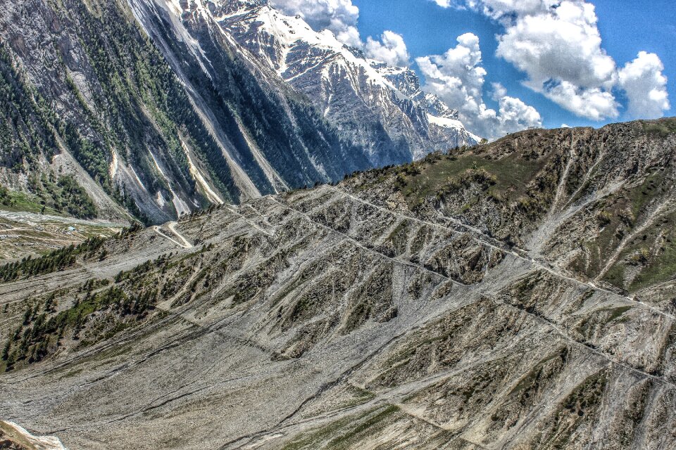 Himalaya mountain landscape