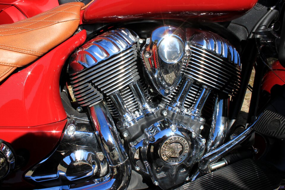 Chrome cylinder shiny