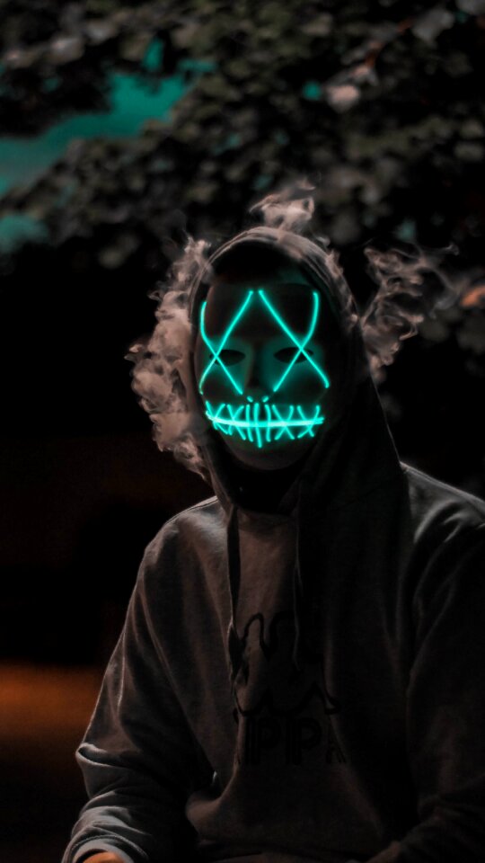 Halloween dark head