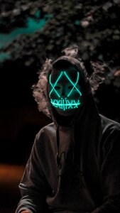 Halloween dark head