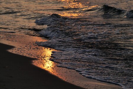 Coast sand baltic sea photo