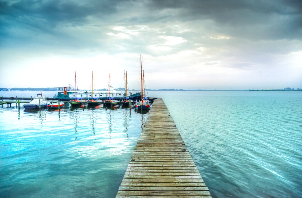 Boats nature landscape