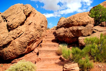 Stairs canyonlands national park photo