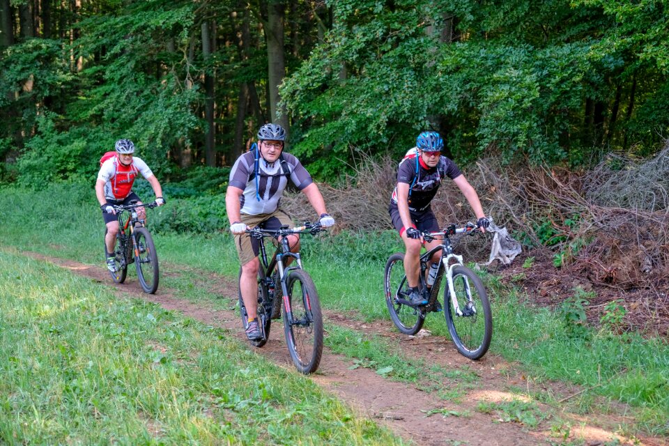 Cycling sport mature