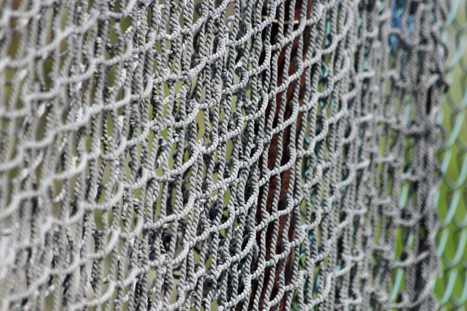 Fishing fishing net fence
