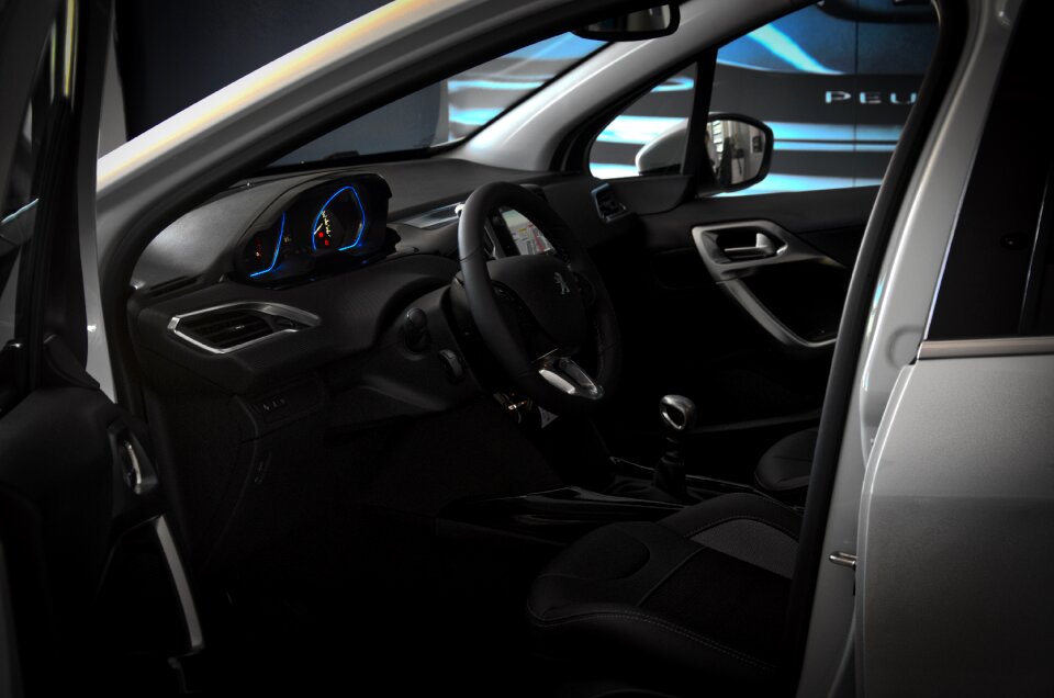 Peugeot automobile cockpit
