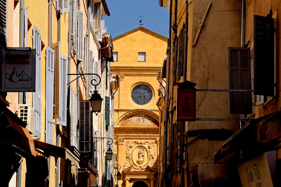 Church house facade