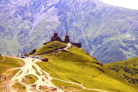 The caucasus travel landscape