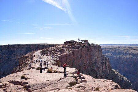 Usa blue sky boulders