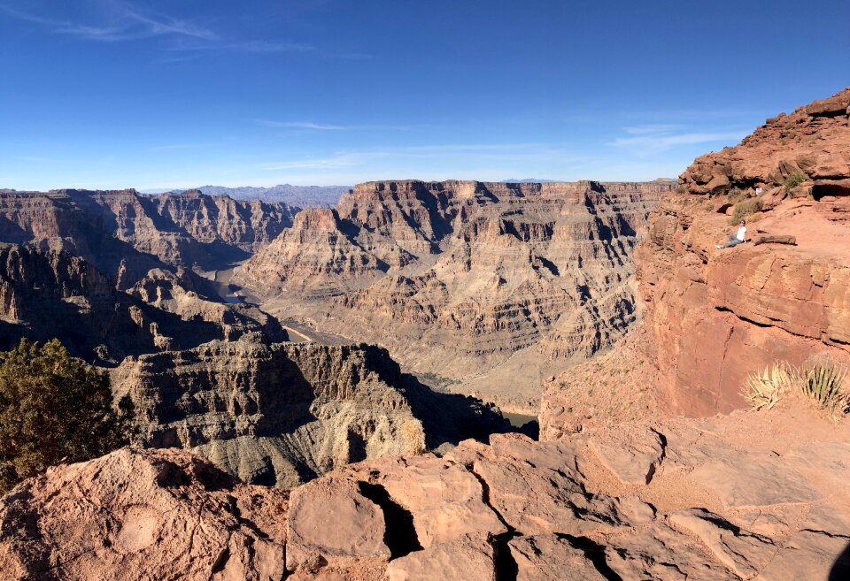 Usa blue sky boulders