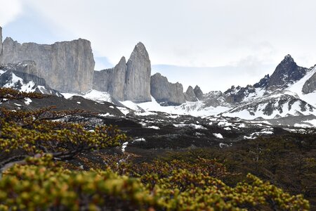 Mountains landscape chile photo