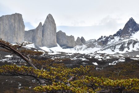 Mountains landscape chile photo