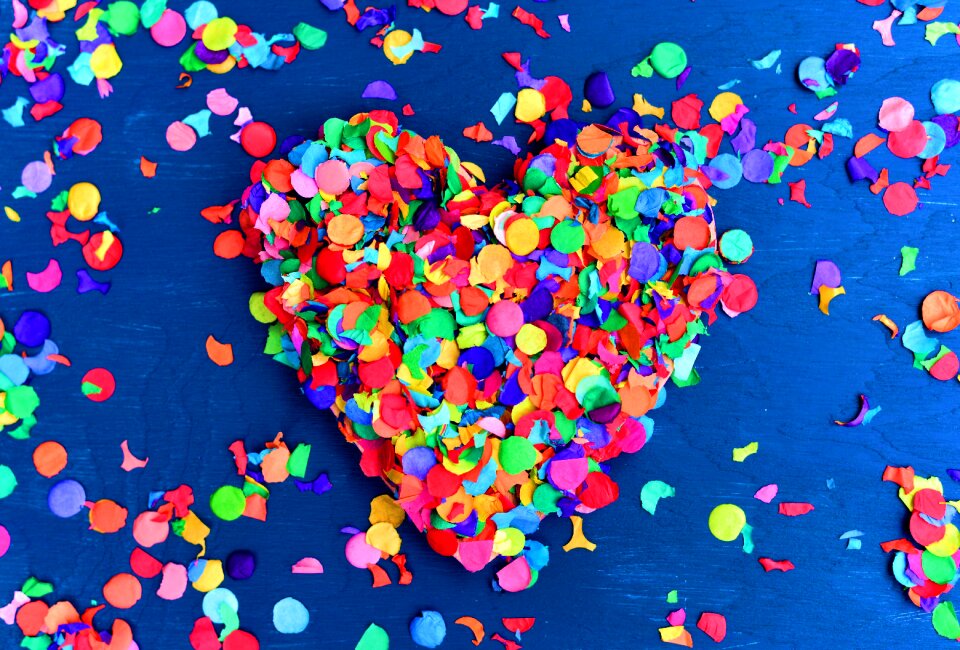 Birthday decorative love