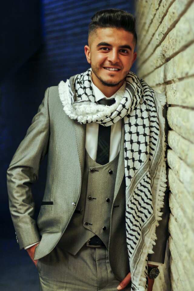 Man in suit handsome fashion