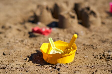 Toy sand marine photo