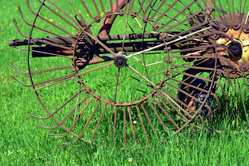 Machine rust wheel