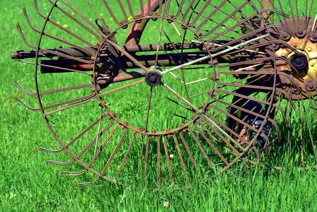 Machine rust wheel