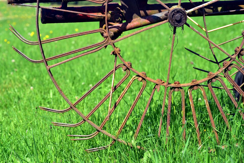 Machine rust wheel