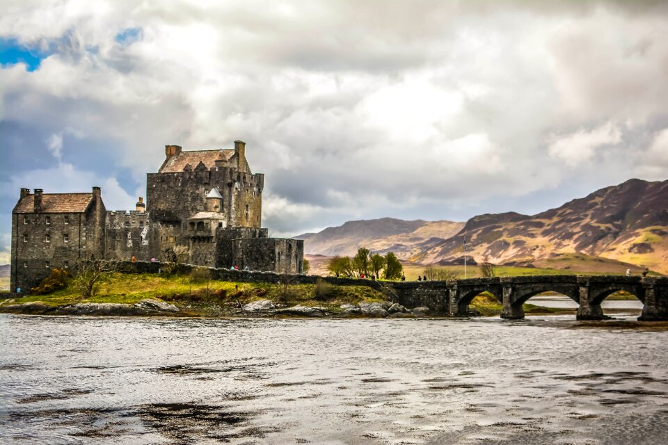 Highlands medieval water photo