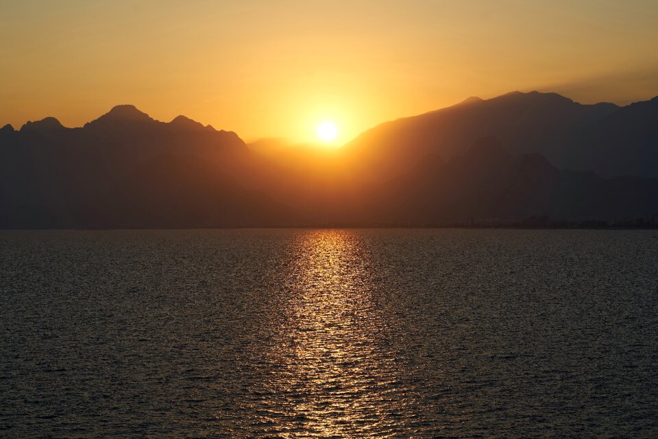 Sunrise nature twilight