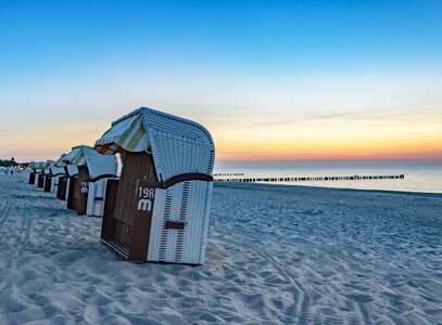 Waters beach abendstimmung