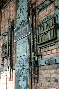 Ailing architecture old factory photo