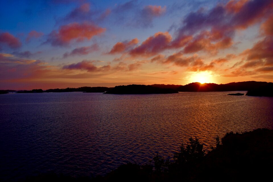 Landscape norway sky