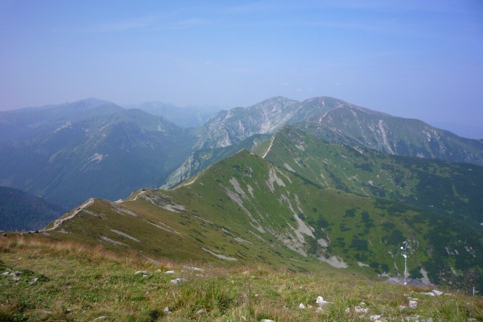 Landscape nature top view