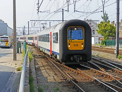 Bombardier regional traffic belgian state railways photo