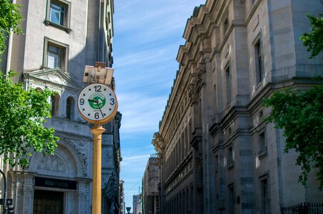 Argentina building clock