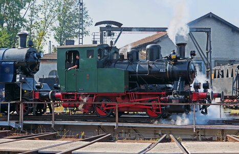 Nördlingen steam days railway photo