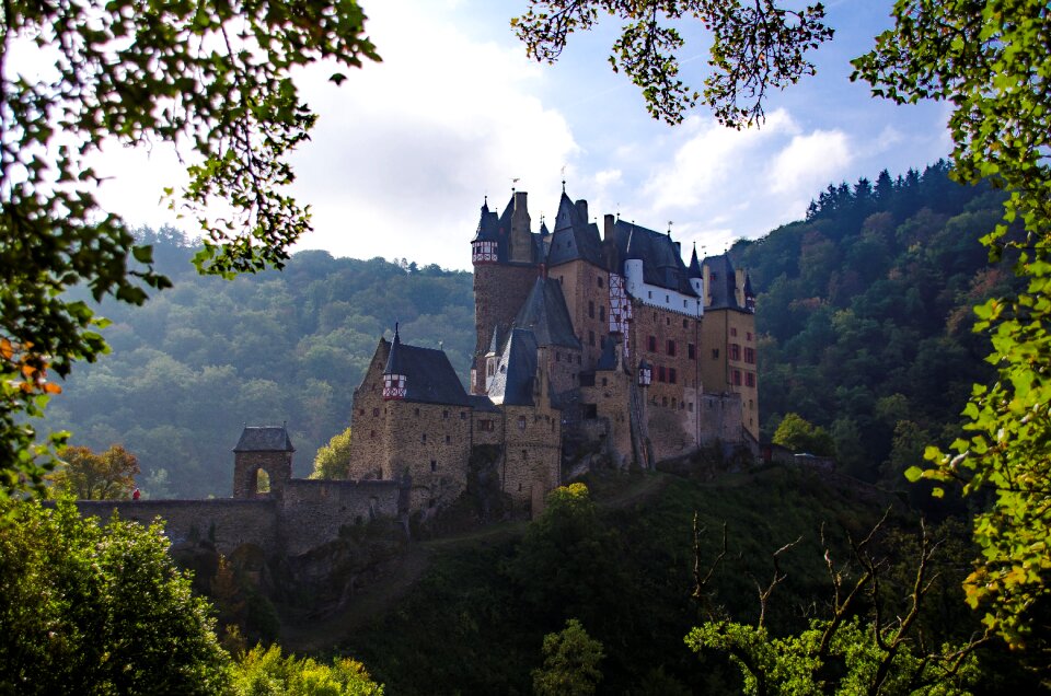 Towers medieval castle