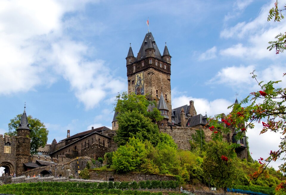 Places of interest imposing middle ages
