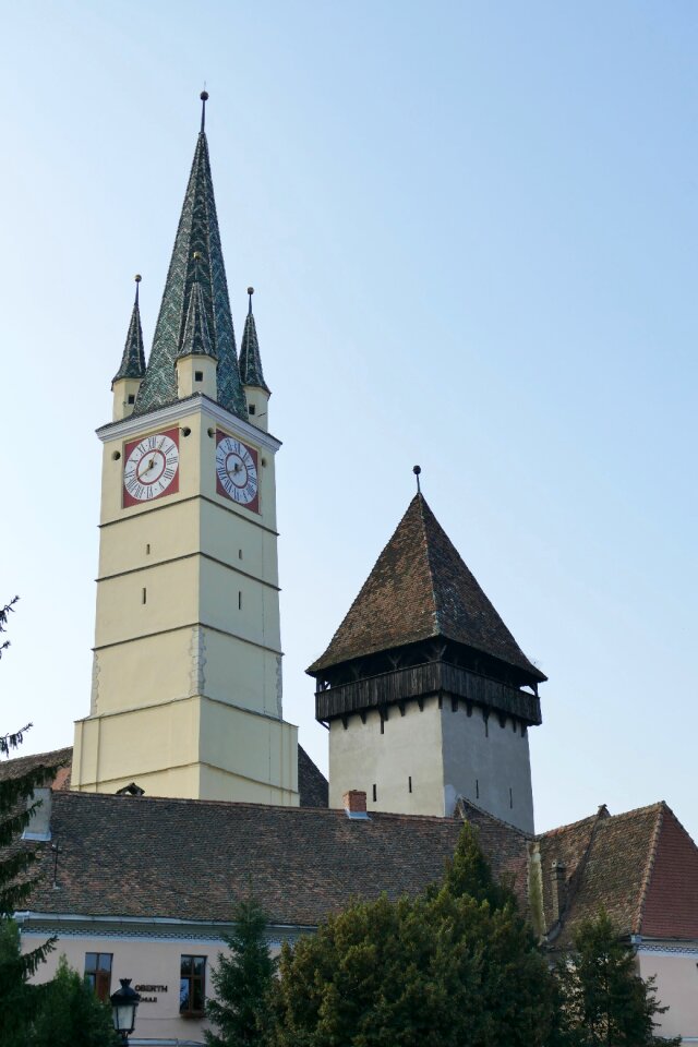 Medias church tower