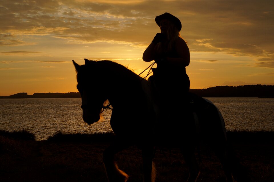 Western sunset dusk