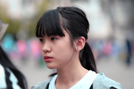 Model japanese young