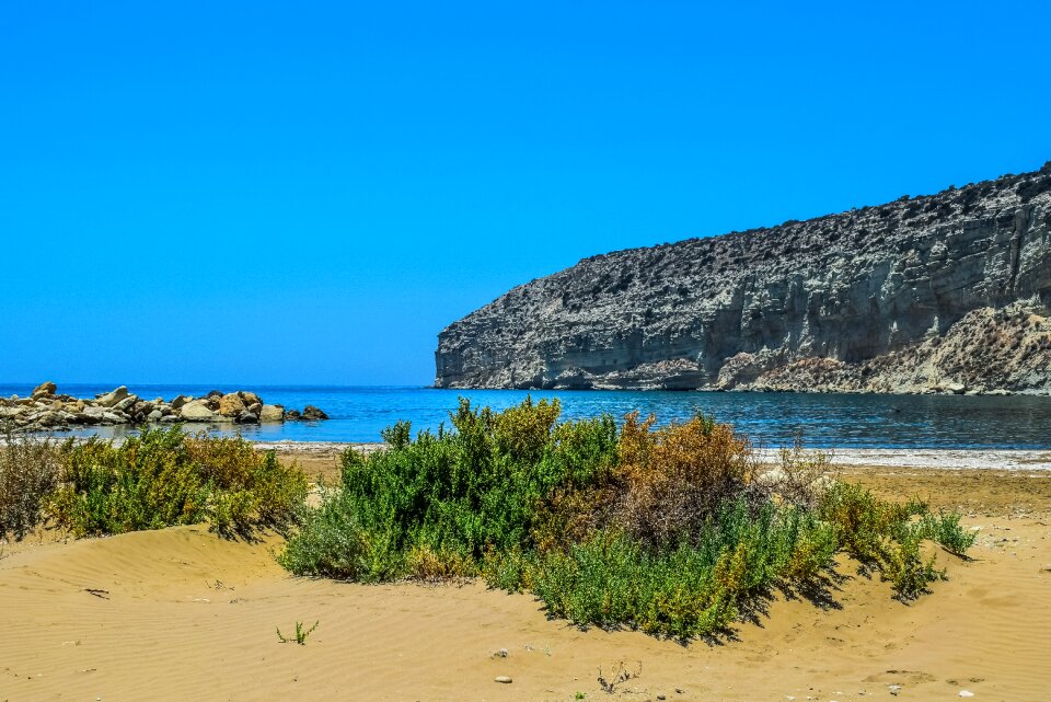 Coastline landscape scenic