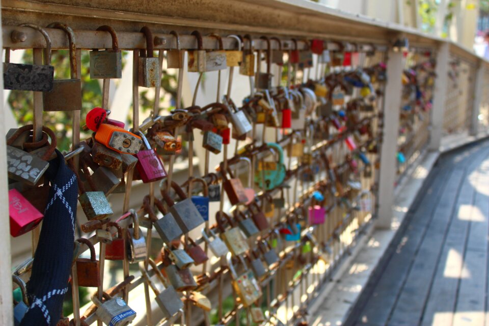 Padlocks romantic friendship