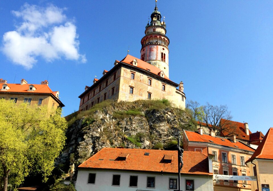 Castle cesky krumlov czech republic