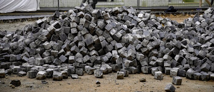 Pavement paving block photo